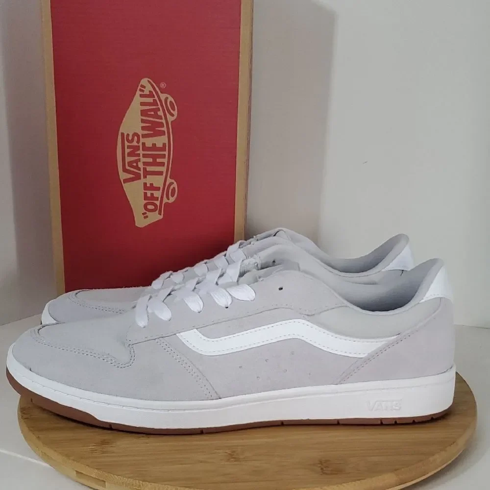 Vans Ryland Ls Sneakers Suede/Canvas Lunar Rock Men's Size 13 NIB